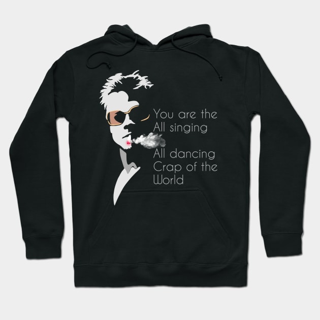 Tyler Durden quote Hoodie by Randomart